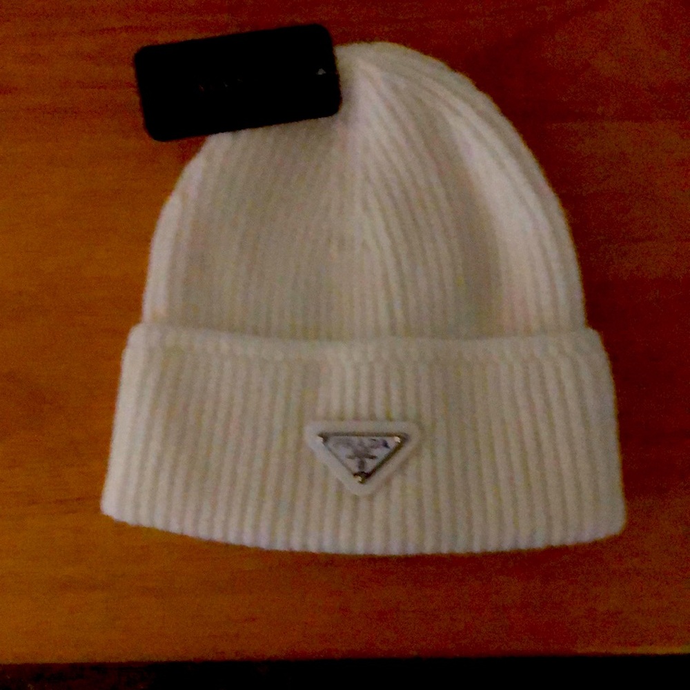 Knit Prada cap